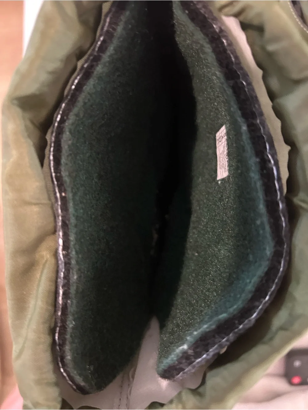 Sorel Kids Flurry printed snow boots, Utility Green, Size Kids 5, Preowned.